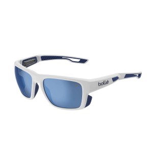 Bollé AIRDRIFT Sport Sunglasses Hvite Marineblå | UJPXQ2107