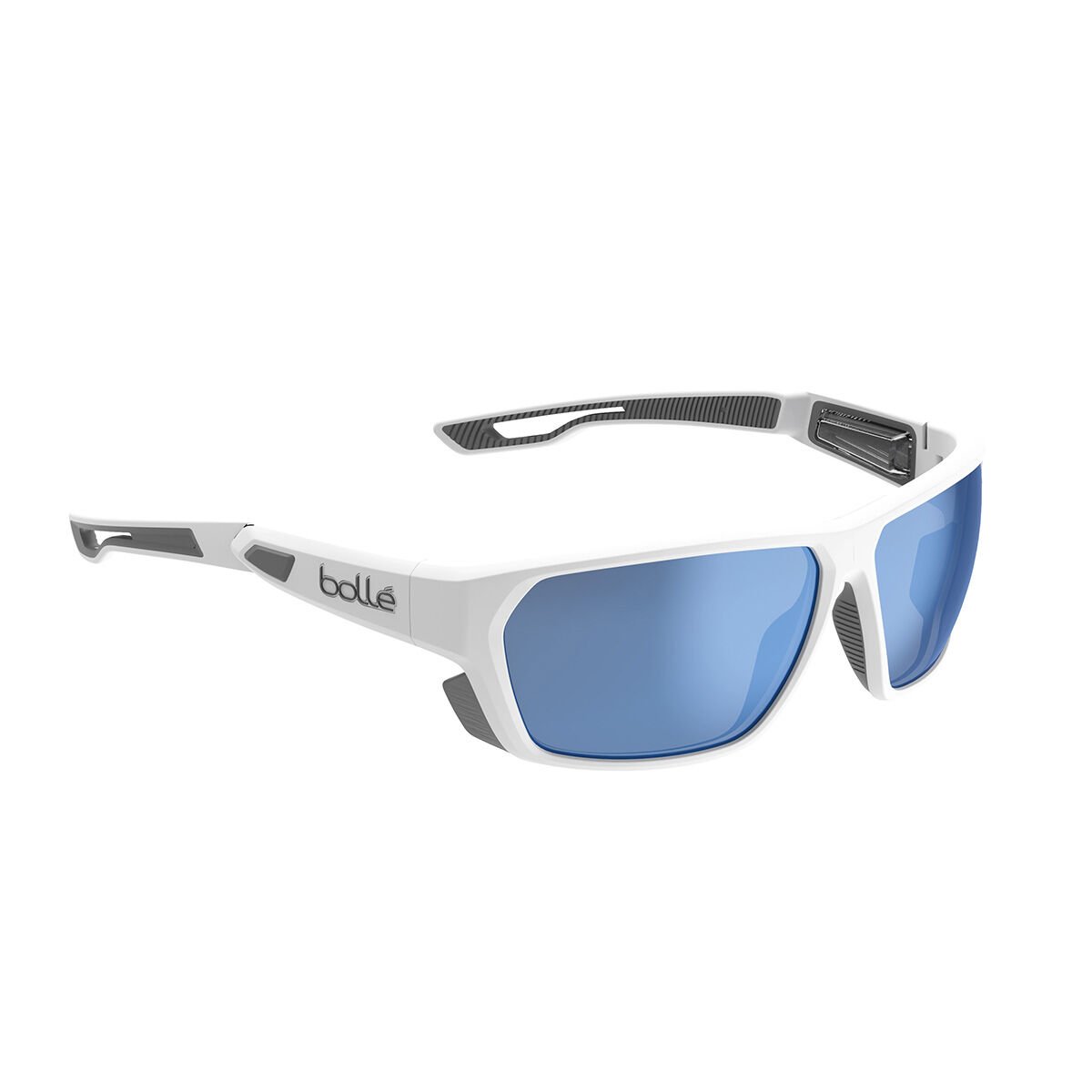 Bollé AIRFIN Sport Sunglasses Hvite Grå | FRDWQ1063