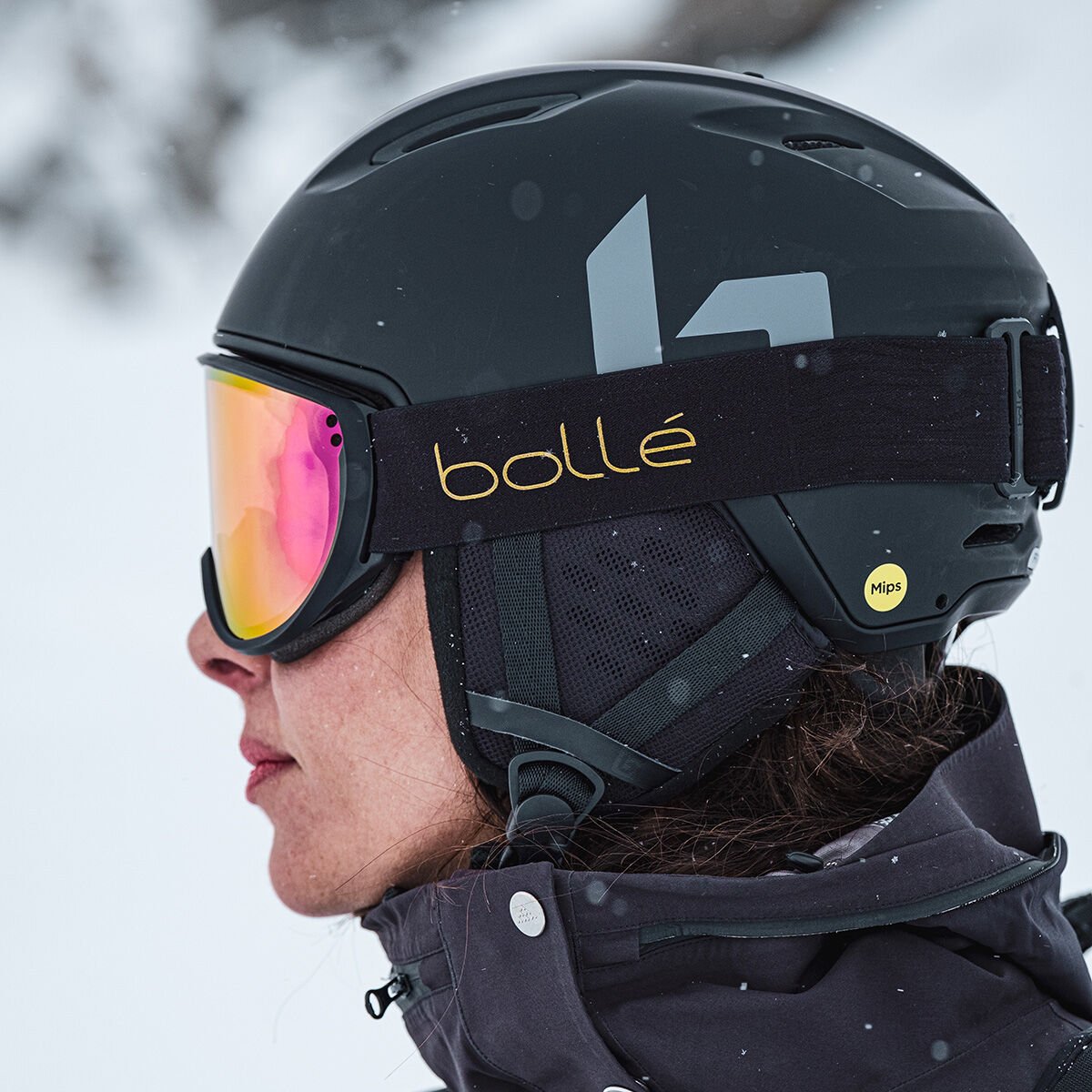 Bollé ATMOS MIPS Ski Helmets Svarte | TDLUB5376