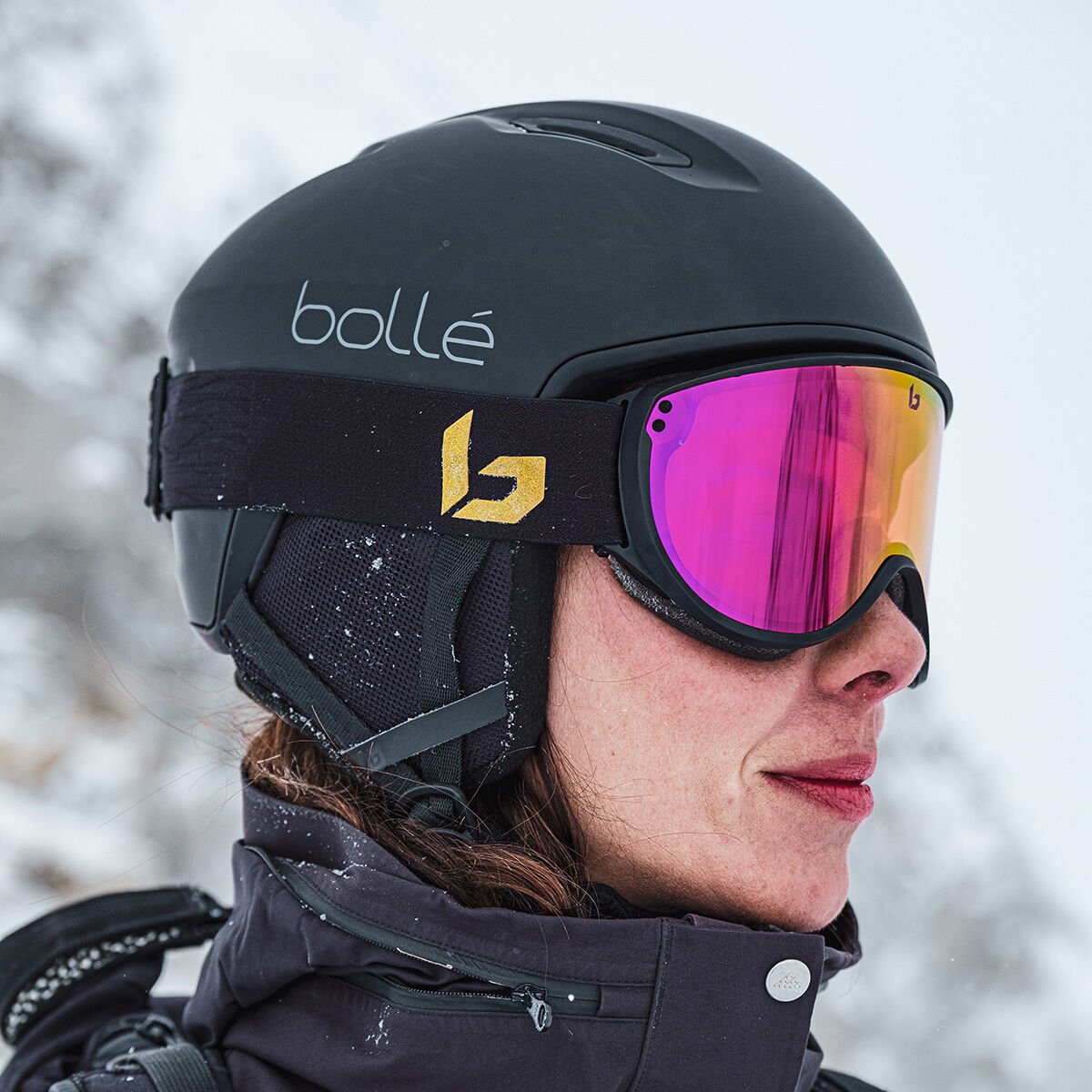 Bollé ATMOS MIPS Ski Helmets Svarte | TDLUB5376