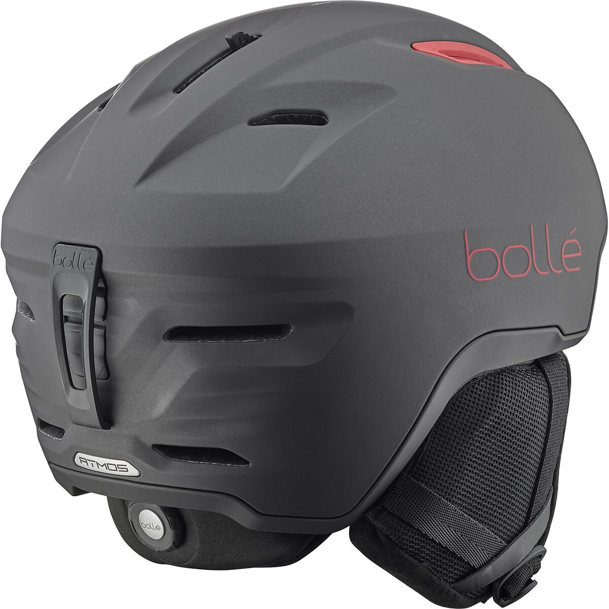 Bollé ATMOS MIPS Ski Helmets Titanium Rød | DXEVU2139