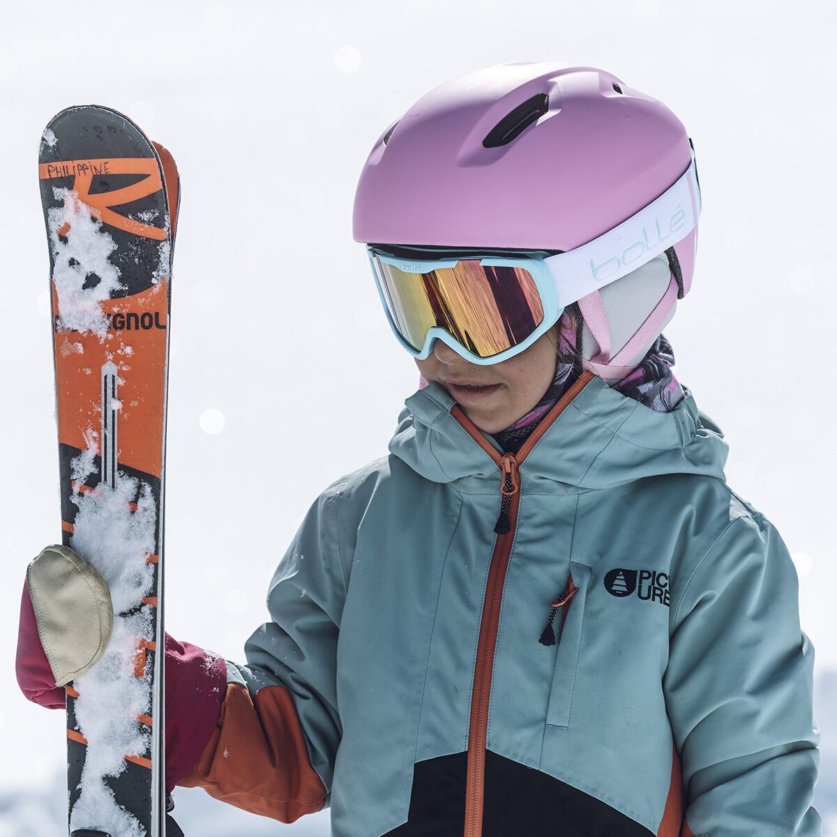 Bollé ATMOS YOUTH Ski Helmets Rosa | TAQDU4561