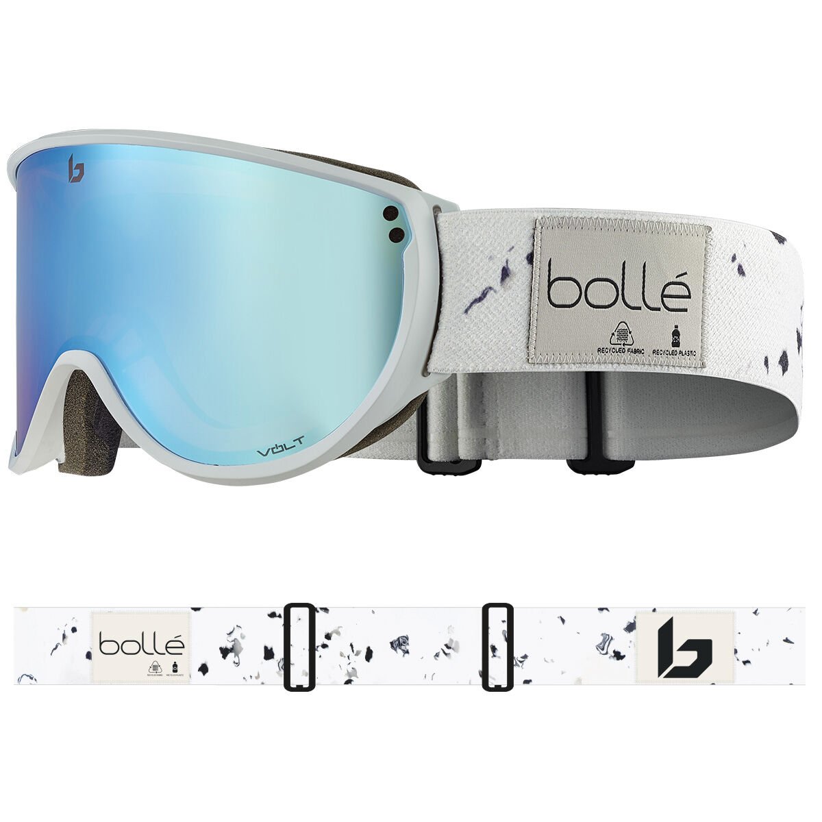 Bollé BLANCA Ski Goggles Hvite | GPCQX3284