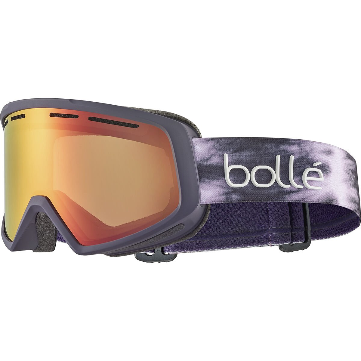 Bollé CASCADE Ski Goggles Plum Tie & Dye Matte | WTNLY8175