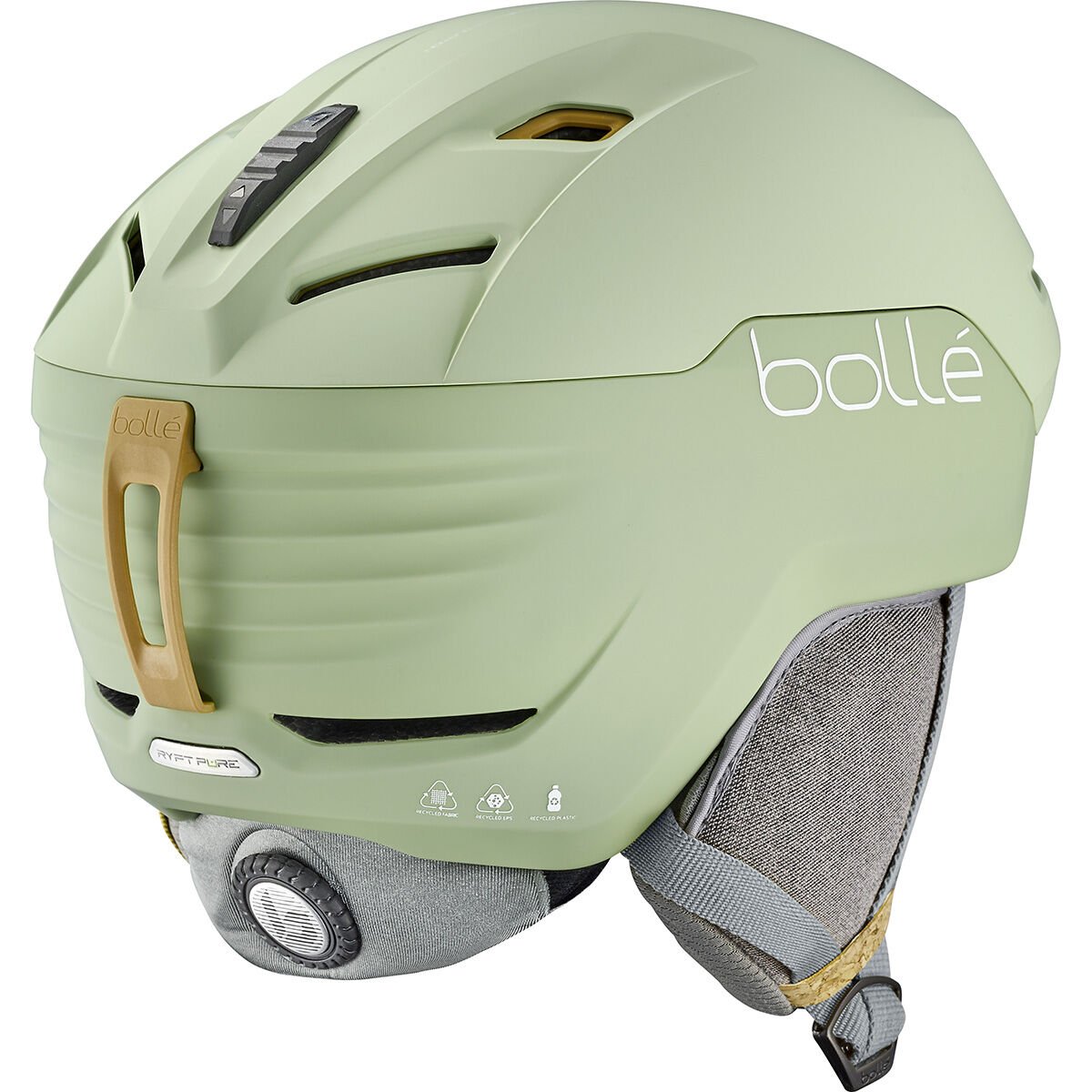 Bollé ECO RYFT PURE MIPS Ski Helmets Matcha Matte | UXLSC5970