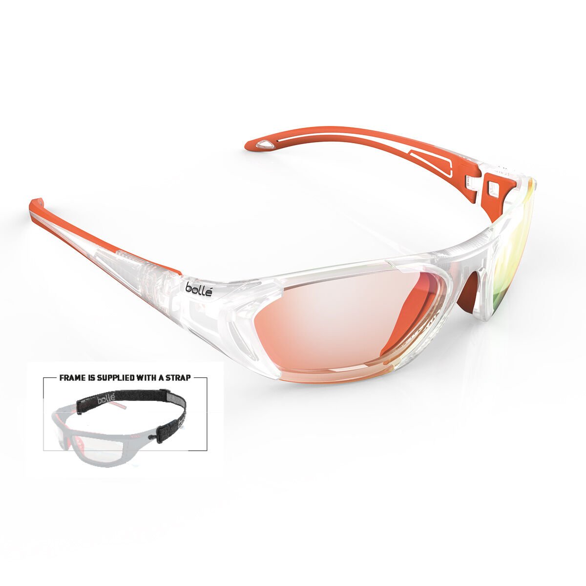 Bollé FIELD Sport Sunglasses Oransje | ZGALV7825