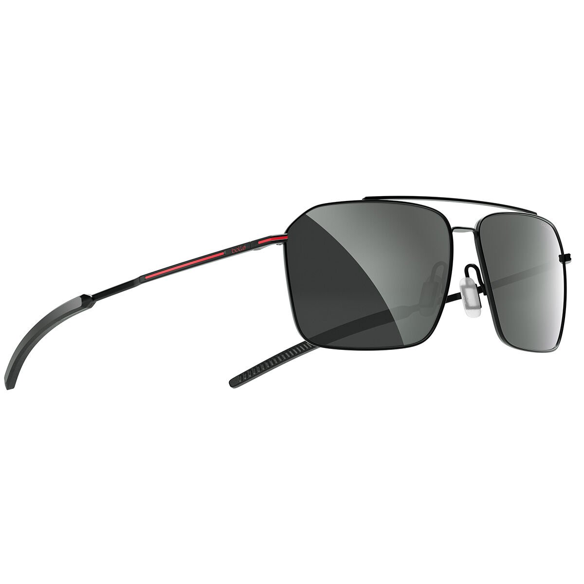 Bollé FLOW Lifestyle Sunglasses Svarte Rød | GPQZU0543