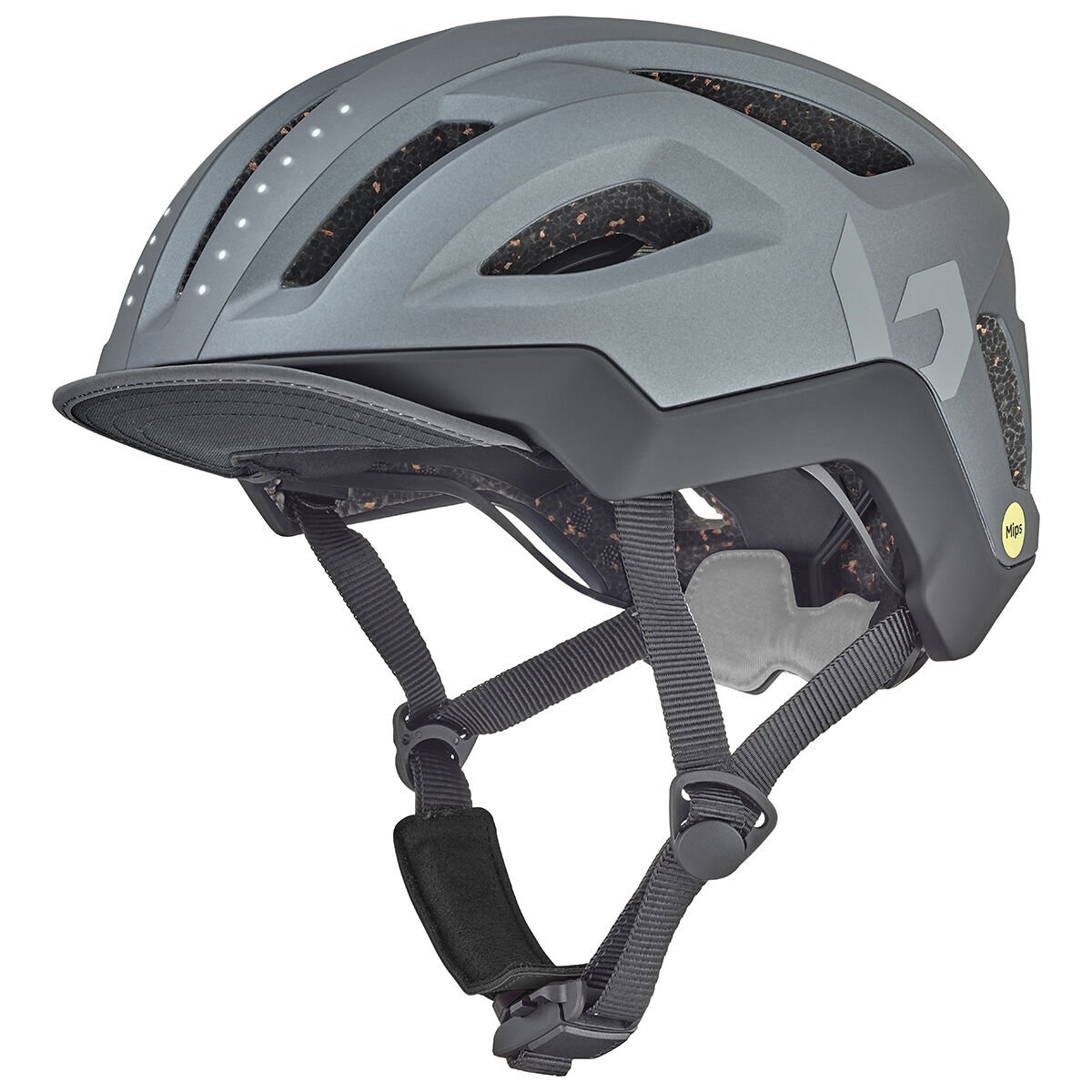 Bollé HALO REACT MIPS Bike Helmets Titanium | EUYKS8425