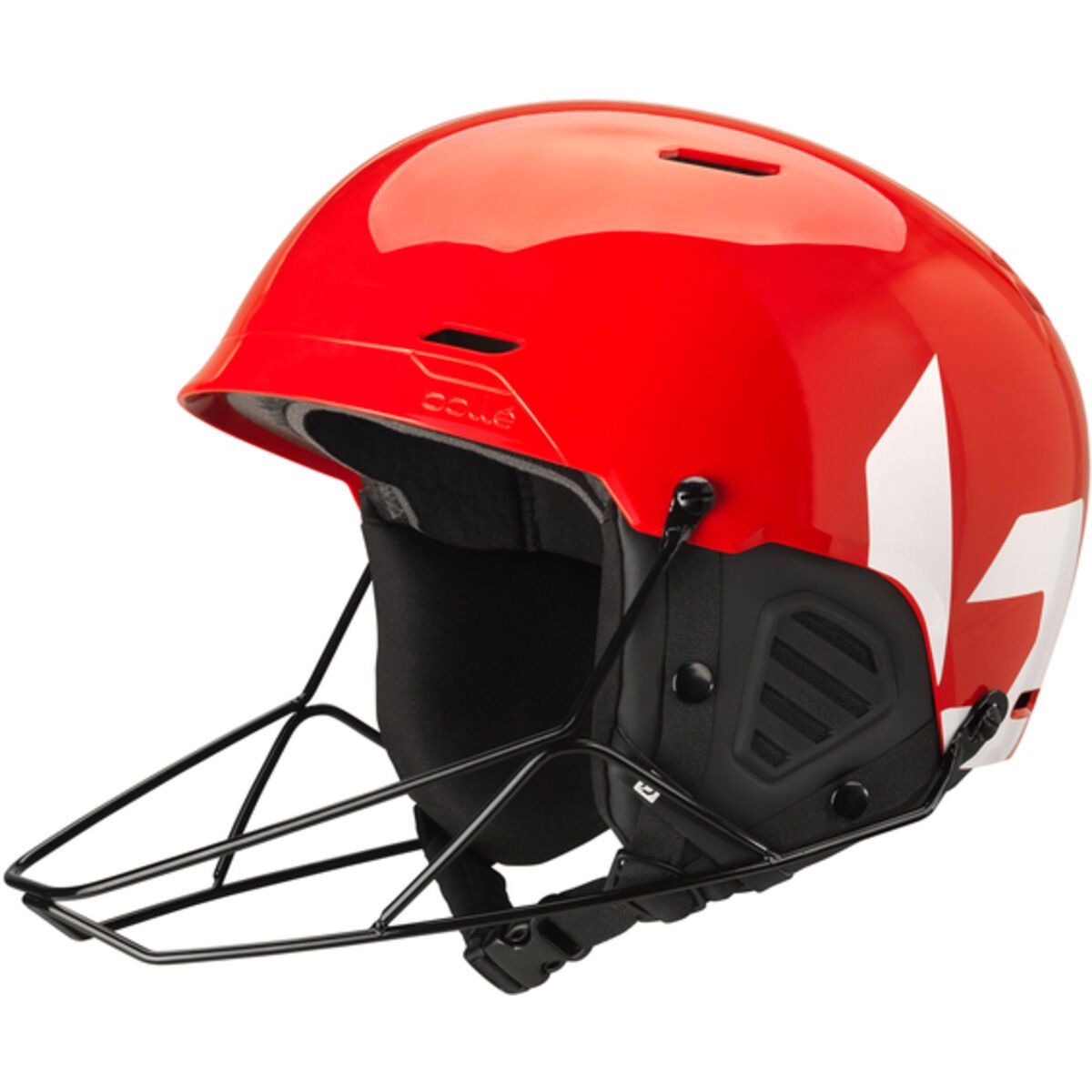 Bollé MUTE Ski Helmets Rød Hvite | LZWAY9104