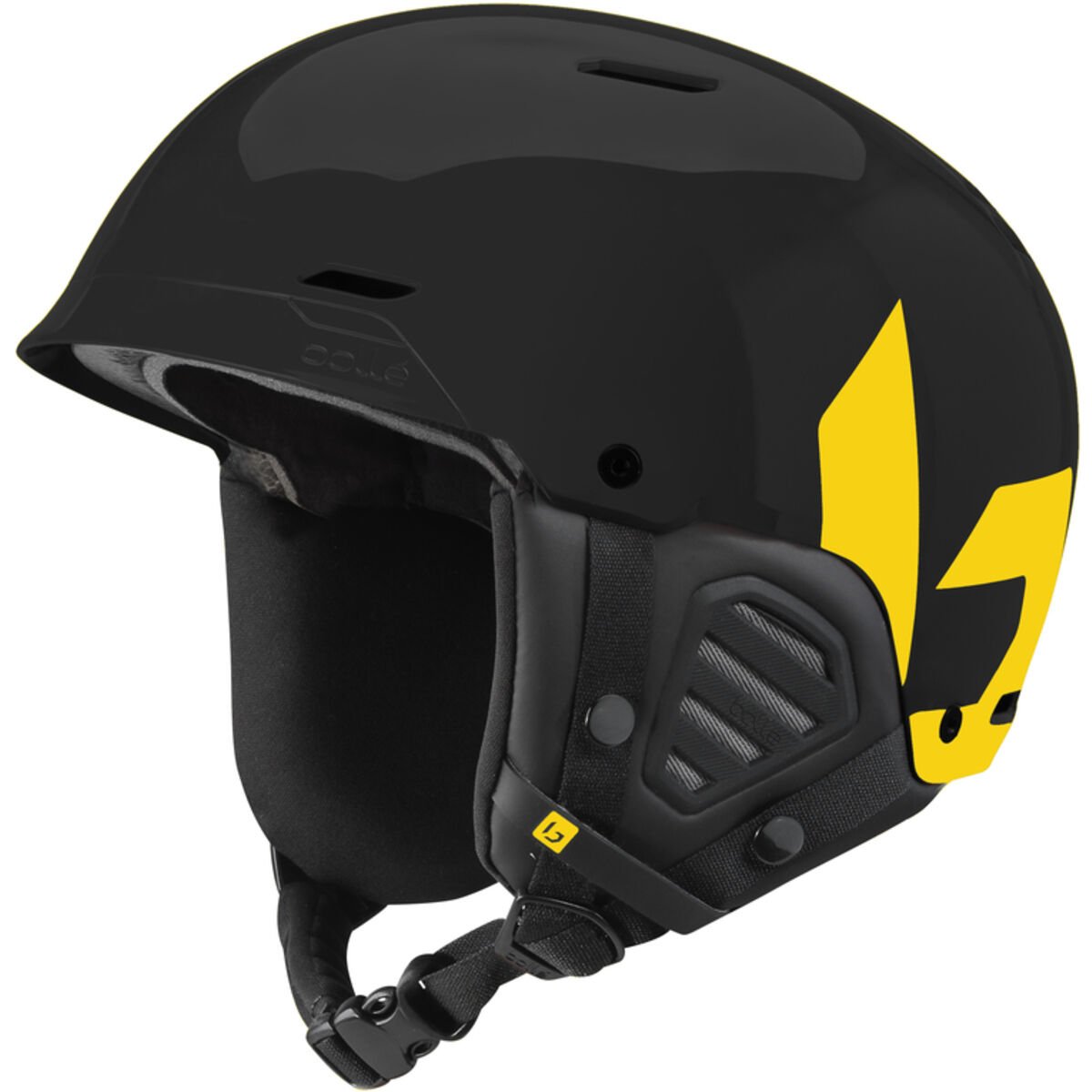 Bollé MUTE Ski Helmets Svarte Gul | CAELW8752