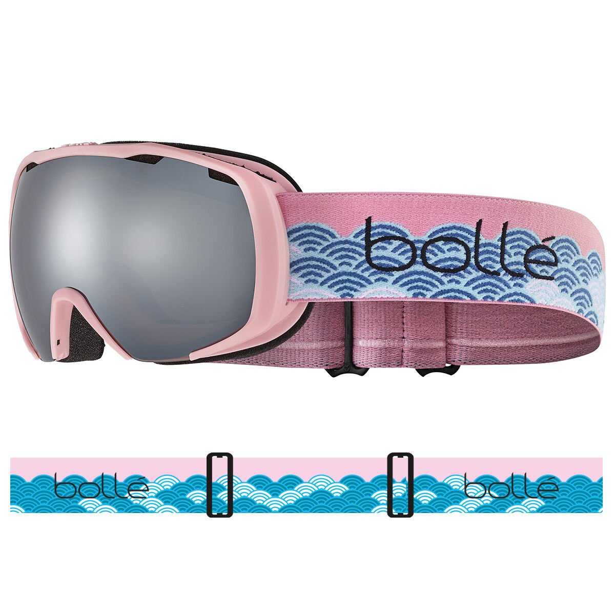 Bollé ROYAL Ski Goggles Rosa | XRNVS1039