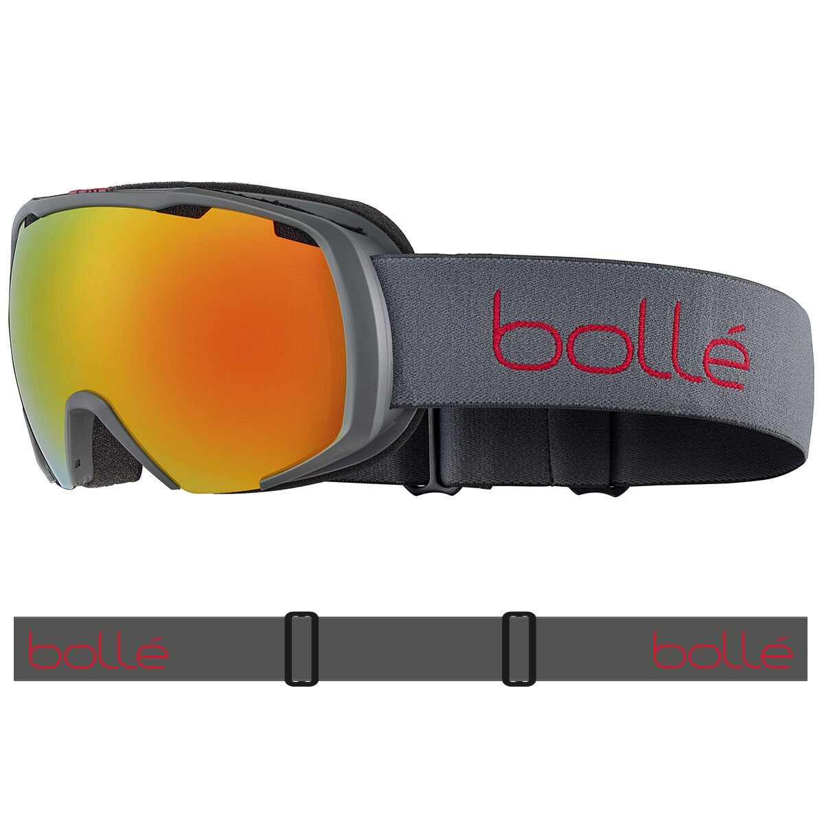 Bollé ROYAL Ski Goggles Titanium | XDSAT9435