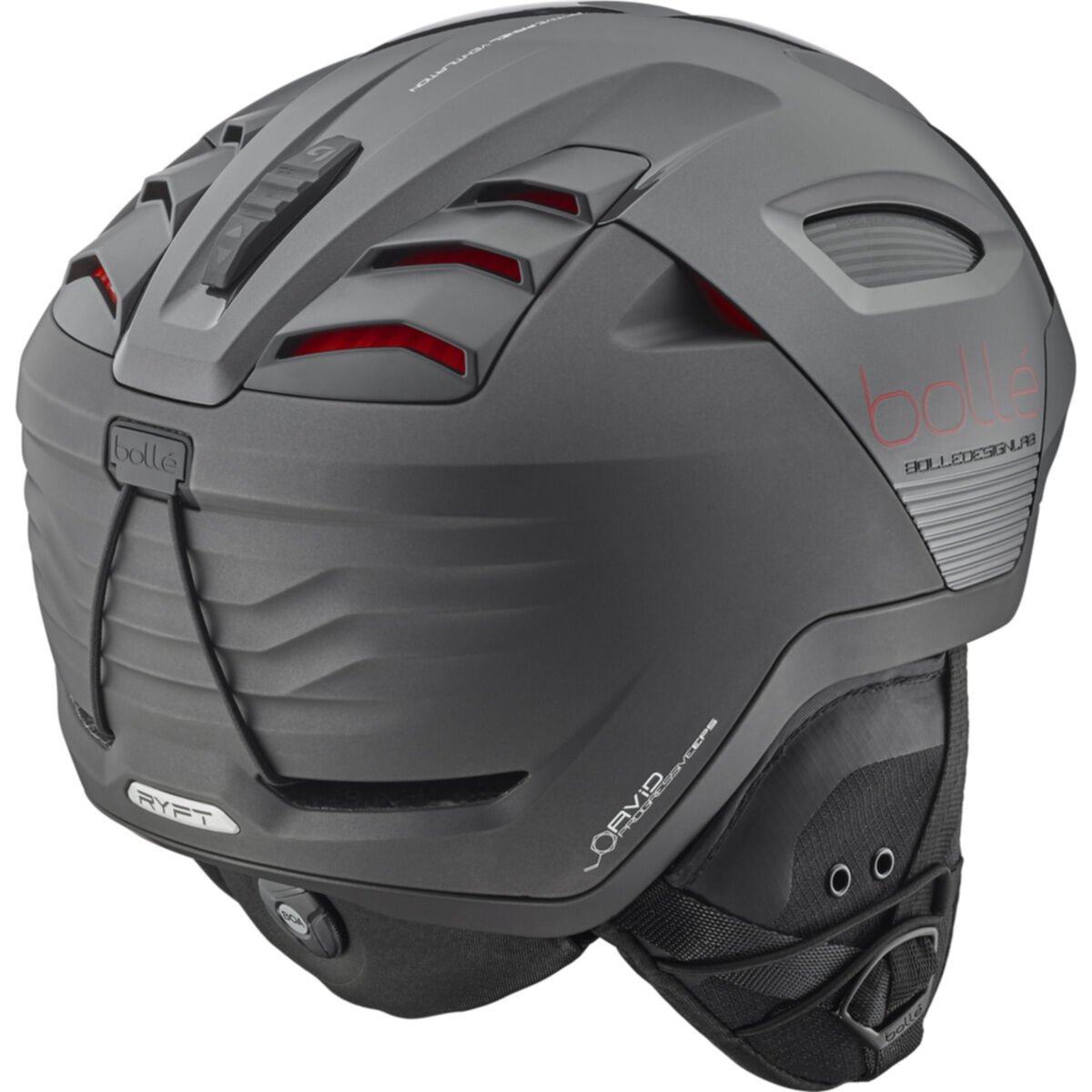 Bollé RYFT MIPS Ski Helmets Titanium Rød | FPRHE3045