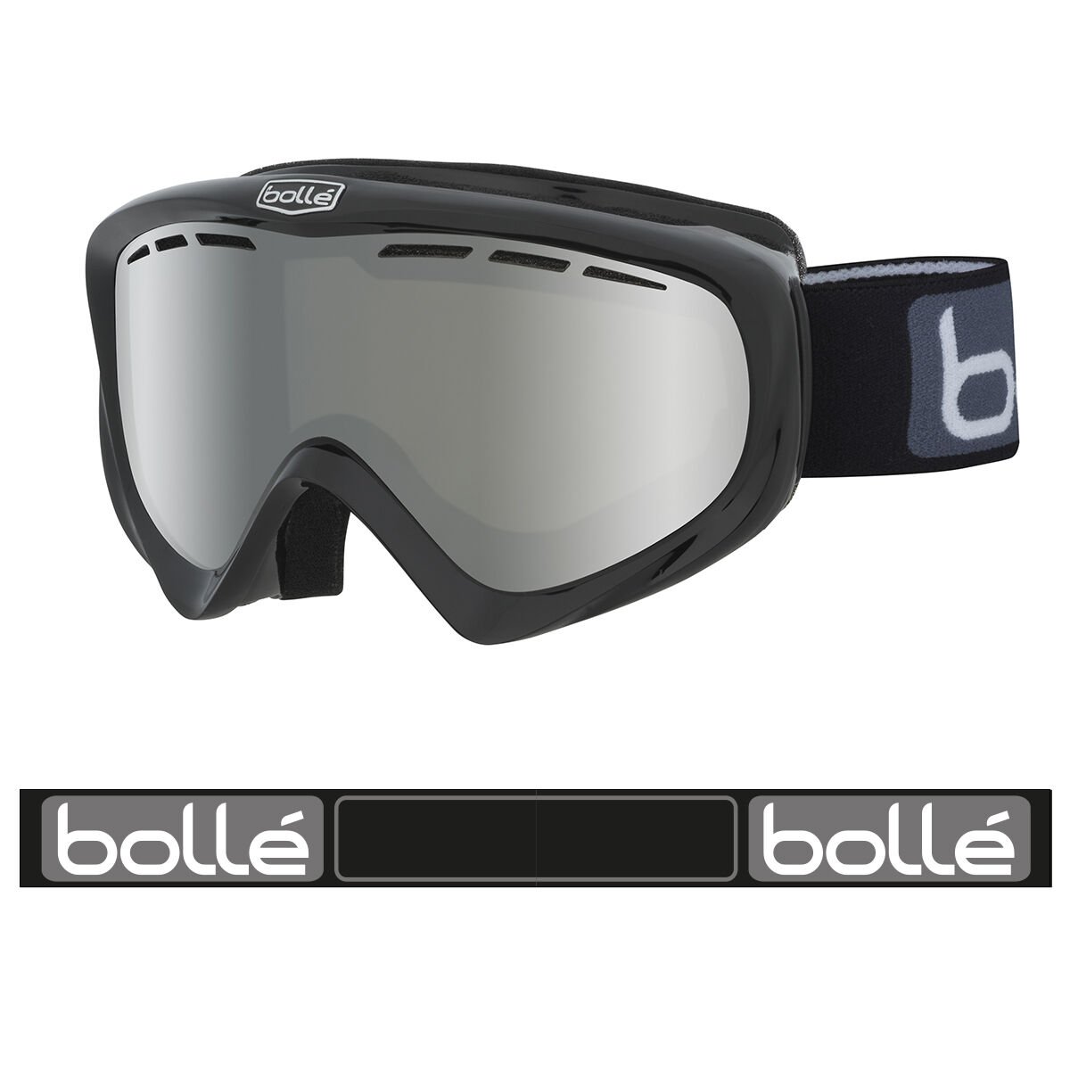 Bollé Y6 OTG Ski Goggles Svarte | UFZIQ9024